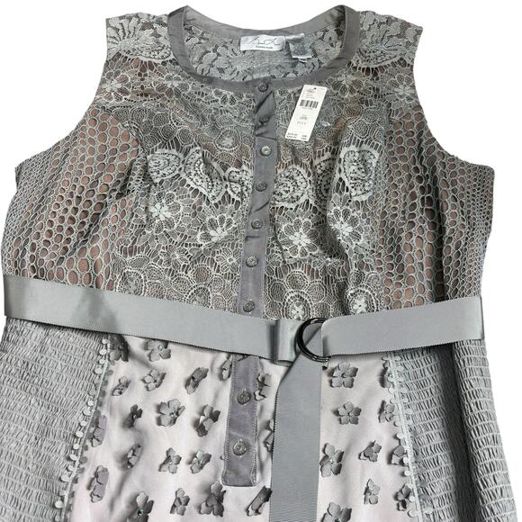 Anthropologie Byron Lars Beguile Plus 18 Cocktail Dress Wedding Special Even NWT - Picture 10 of 13